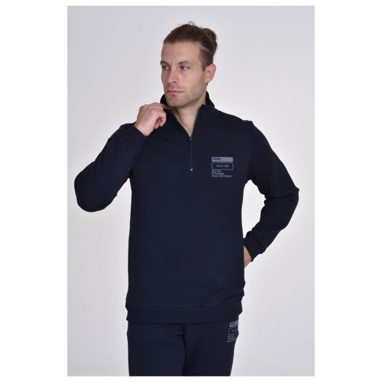 Target Ανδρικό φούτερ Half Zip High Neck Fleece ''Better''